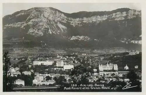 A5764 France Aix les Bains - Grand hotels panorama