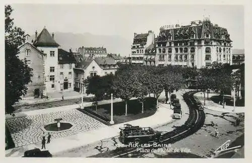 A5764 France Aix les Bains - Place