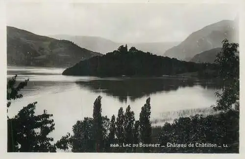 A5764 France Aix les Bains - Le Lac du Bourget chateau de Chatillon