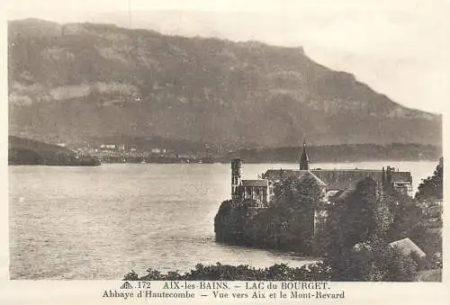 A5764 France Aix les Bains abbaye Hautecombe lac du Bourget