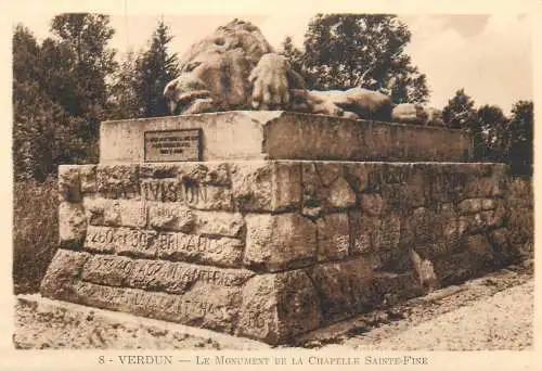 A5764 France VERDUN - Le monument de la chapelle Saint-Fine