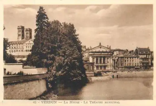 A5764 France VERDUN - Theatre Municipal
