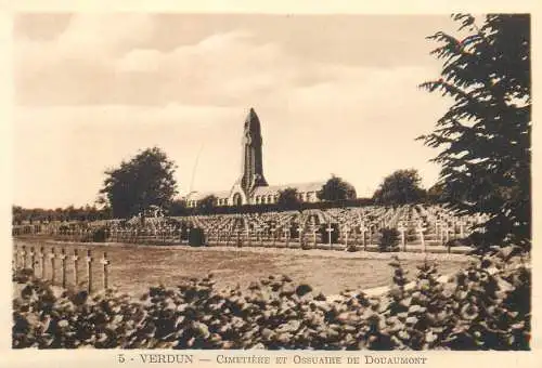 A5764 France VERDUN - Cimetiere et ossuaire de Douaumont
