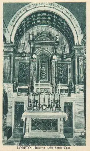A5763 Italy Loreto interno della Santa Casa