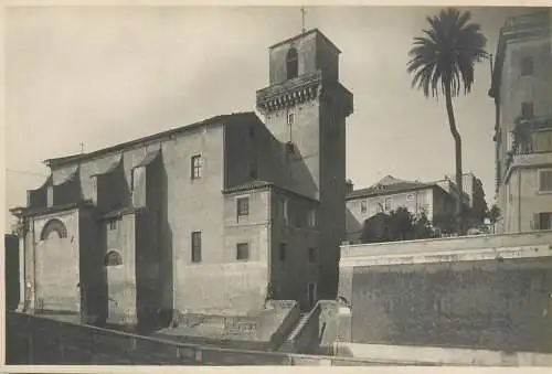 A5763 Italia Roma chiesa di S. Francesco di Paola cartolina vera fotografia