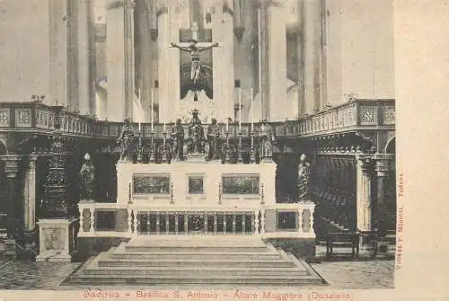 A5763 Italia Padova Basilica S. Antonio altare Maggiore (Donatello)