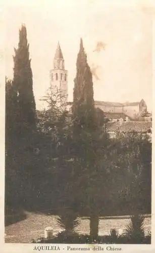A5763 Italia Aquileia panorama della Chiesa