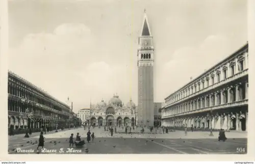 A5809 Italia Venezia (Venice) Piazza S. Marco 1935