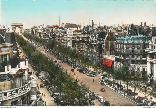 A5808 France Paris Champs-Elysées cpsm