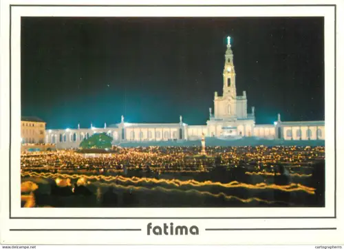 A5314 Portugal Fatima Candle Procession night view