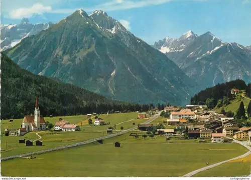 A5314 Austria Lechtal Tirol Elbigenalp mit Wetterspitze