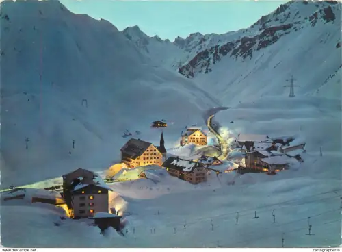 A5314 Austria Cristoph am Arlberg bei Nacht