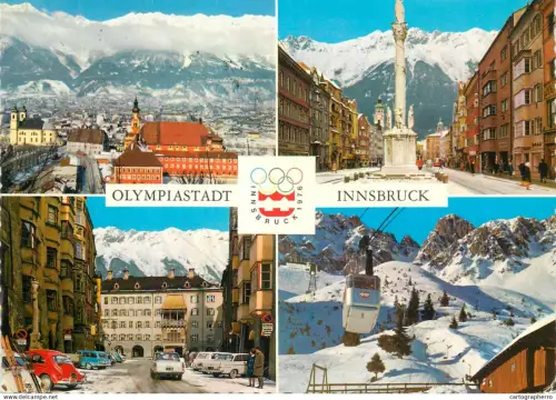 A5314 Austria Innsbruck Olympiastadt Winterspiele 1976 multi view