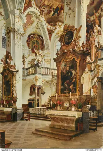 A5312 Germany Kloster Andechs Rassoaltar mit Raumblick