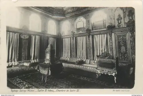 A5806 Turkey Topkapi Sarayi Muzesi chambre de Selim III