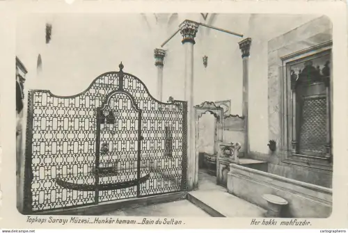 A5806 Turkey Topkapi Sarayi Muzesi Sultan baths