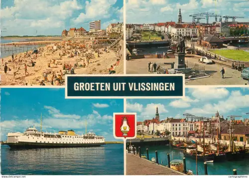 A5311 Netherlands Groeten uit Vlissingen multi view