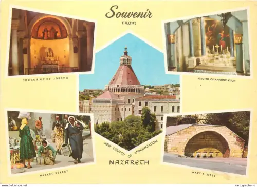 A5311 Israel Nazareth souvenir multi view