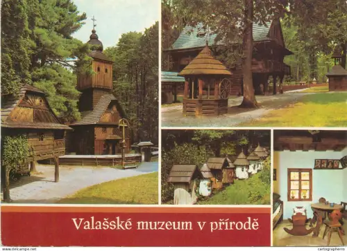 A5310 Czech Republic Roznov pod Radhostem folk open-air museum multi view