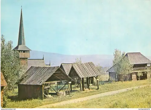 A5309 Romania Muzeul Etnografic al Transilvaniei aspecte din aer liber