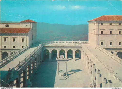 A5308 Italy Montecassino Loggia del Paradiso e Chistro Bramantesco