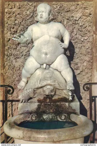 A5308 Italy Firenze Giardino di Boboli Pietro Barbino statue