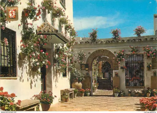 A5307 Spain Cordoba house courtyard