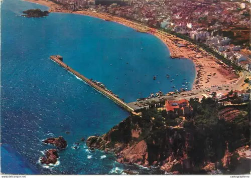 A5307 Spain Costa Brava Blanes aerial view