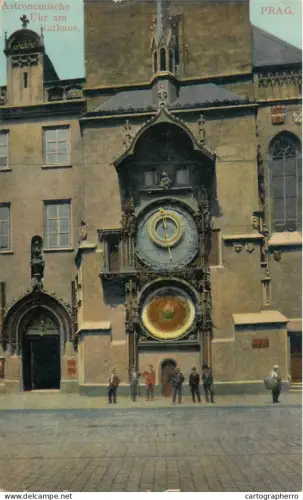 A5302 Czech Republic Prague Astronomische Uhr am Rathaus