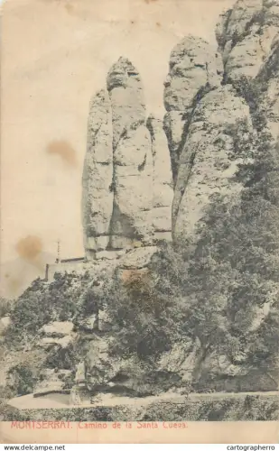 A5302 Spain Monserrat Camino de la Santa Cueva
