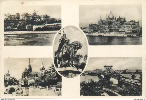 A5815 Hungary Budapest multi views