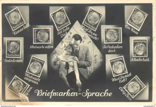 A5815 Briefmarken Sprache / Stamp Language