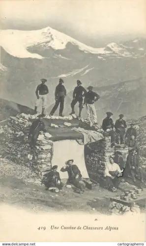 A5815 Chasseurs Alpins cpa