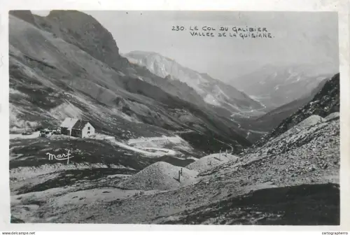 A5814 HTES ALPES Col du Galibier Vallee de la Guisiane