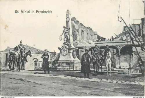 A5814 Saint Mihiel Feldpost occupation 1915