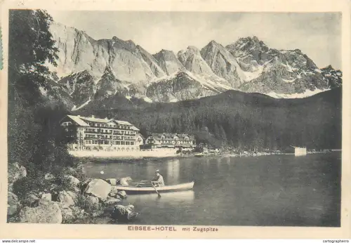 A5814 Eibsee Hotel Zugspitze 1913