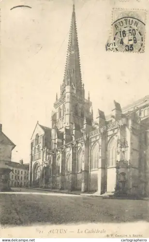 A5302 France Autun La Cathedrale