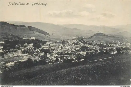 A5302 Poland Freiwaldau / Gozdnica mit Buchelsberg general view