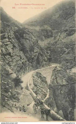 A5302 France Pyrenees Orientales Sahorre Route de Py