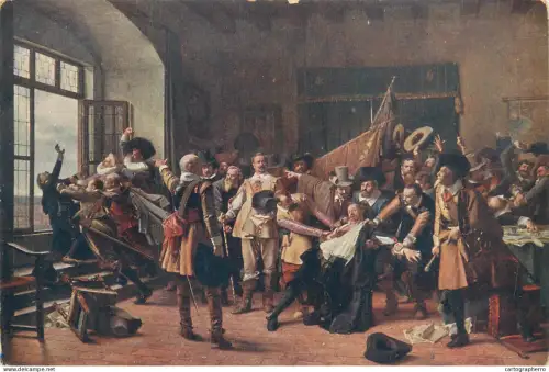 A5798 Second Defenestration of Prague Bohemian Protestant nobles threw two Catholic imperial officials out of the window