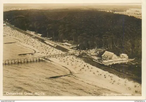 A5805 Graal-Mueritz Ostseebad Fliegeraufnahme