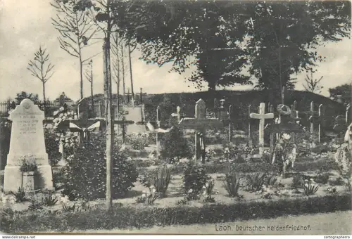A5805 Deutschen Heldenfriedhof in Laon, Frankreich 1917