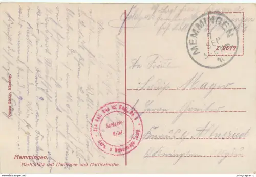 A5805 Marktplatz Memmingen