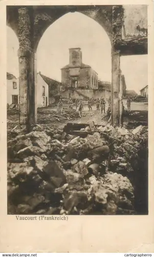A5805 Vaucourt Guerre-14-18 FRANCE