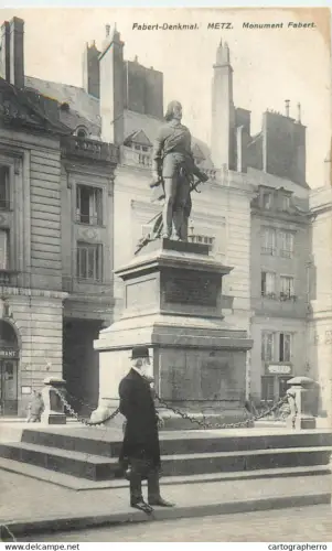 A5805 Metz Place d'Armes-Statue Monument Fabert
