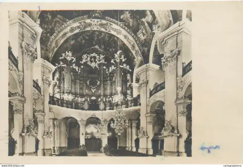 A5804 Grüssau i. Schl., Klosterkirche, Blick nach der Orgel