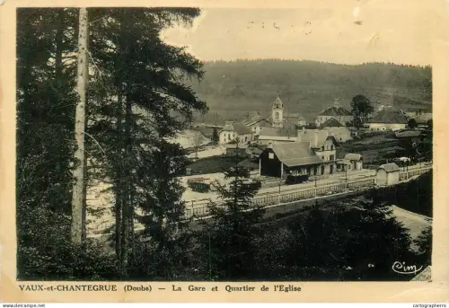 A5804 Vaux et Chantegrue la gare