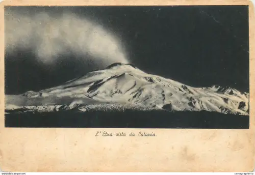 A5804 Etna vista da Catania 1942