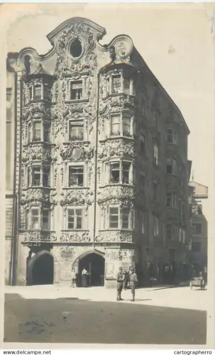 A5804 Helblinghaus, ein berühmtes historisches Gebäude in der Altstadt von Innsbruck, Österreich