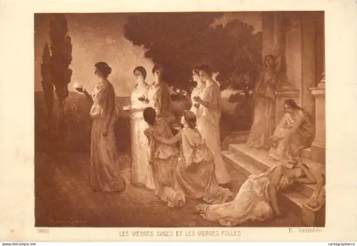 A5796 E. Azambre - Les Vierges Sages et les Verges Folles